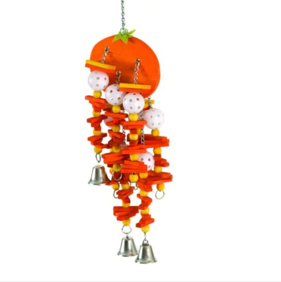 For Kitty Rescue! All Living Things Orange  Sound Toy - Picture 1 of 11